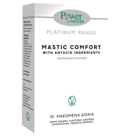 Power Health Platinum Range Mastic Comfort 15chew Tabs Youpharmacy Gr