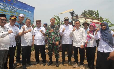 Bupati Cirebon Hadiri Gerakan Nasional Ketahanan Pangan Di