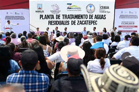 Cuauht Moc Blanco Inaugur Rehabilitaci N De Planta Tratadora De Aguas