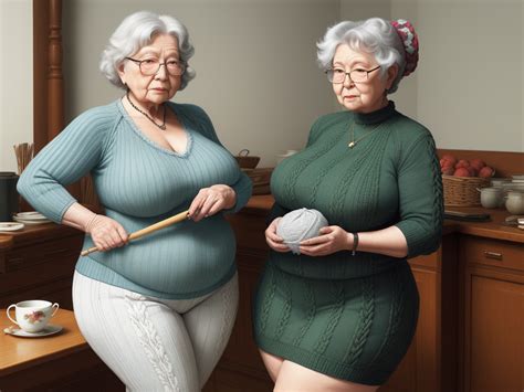 Convert Image To 4k Resolution Grandma Wide Hips Big Hips Gles