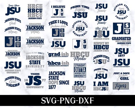 Hbcu Pride With Jackson State University Svg New Hbcu 2024 Collection Etsy