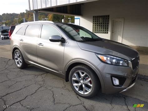 2017 Titanium Silver Kia Sorento Sx V6 Awd 116734497 Photo 8