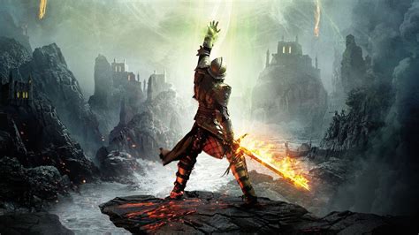 Dragon Age Fantasy Rpg Origins Inquisition Warrior Fighting