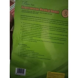 Jual Buku KMB ORIGINAL Buku Ajar Keperawatan Medikal Bedah Edisi 5