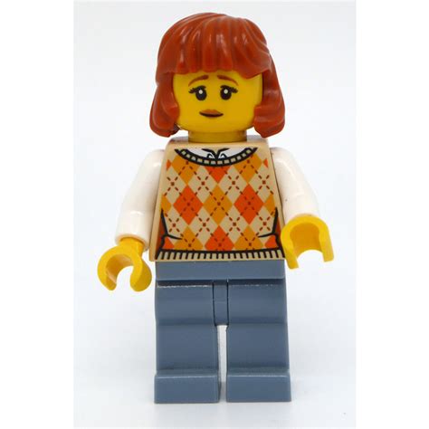 Lego Woman Dark Orange Hair Minifigure Brick Owl Lego Marketplace