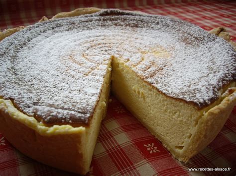 Tarte Au Fromage Blanc Recettes D Alsace