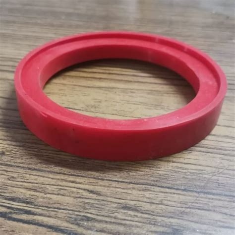 Round Red Silicon Rubber Seal For Hydraulic Size 100mm Diameter