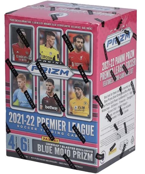 2021 22 Panini Prizm Premier League Soccer Blaster Box With 6 Packs