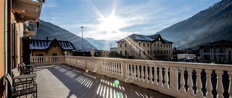 BERNINA HOTEL - In Tirano, in the station square.