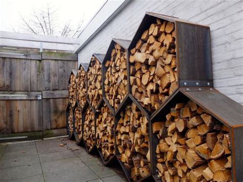 37 Brilliant DIY Outdoor Firewood Storage Ideas | HomeMydesign