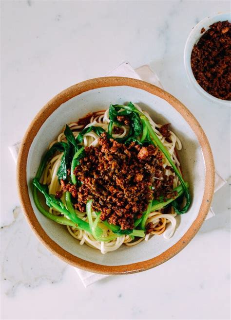 Dan Dan Noodles Authentic Sichuan Recipe The Woks Of Life Recipe Recipes Dan Dan Noodles