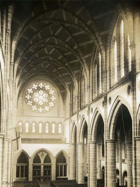 Christ Church Cathedral, interior - City of Victoria Archives' Online ...