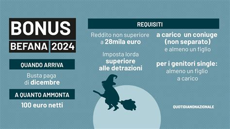 Bonus Befana Da 100 Euro Anticipato A Natale I Requisiti A Chi