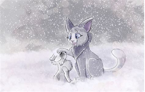 Bluestar Mosskit In Starclan Warrior Cats