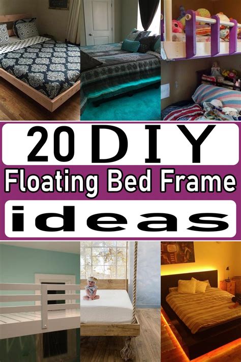 20 DIY Floating Bed Frame Plans And Ideas - Craftsy