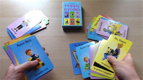 Happy Families Card Game 👪🃏 Youtube