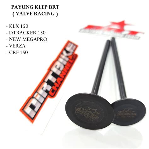 Jual Klep Racing In Ex Brt Ukuran Standar Klx Dtracker Crf