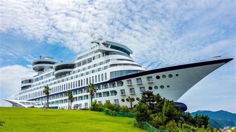 A Cruise Ship Perched Atop A Cliff Is One Of South Koreas Most Popular