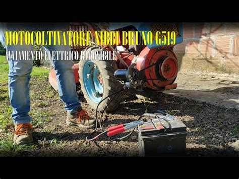 Guida All Accensione Elettrica Per Motocoltivatori Vintage Giardino Del