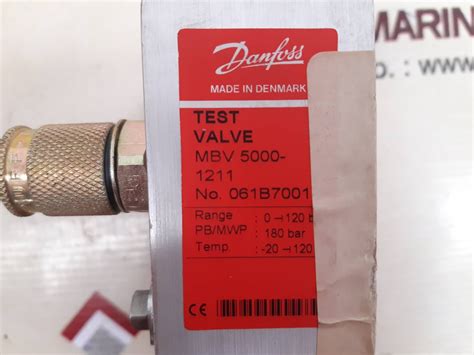 Danfoss Mbv 5000 1211 Test Valve Aeliya Marine