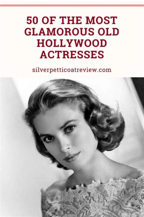 50 Of The Most Glamorous Old Hollywood Actresses