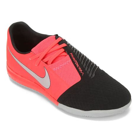 Chuteira Futsal Nike Phantom Venom Academy Ic Vermelho E Prata Shop