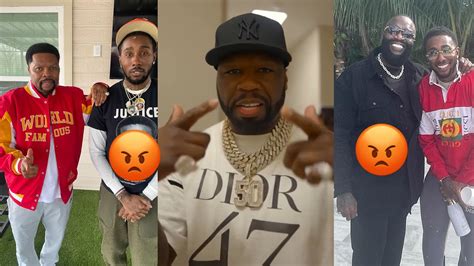 Cent Sends Shots At J Prince Rick Ross After They Link Up With