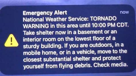 MY COUNTY EAS TORNADO WARNING ON NOAA RADIOS AND WEA PHONE 7 15