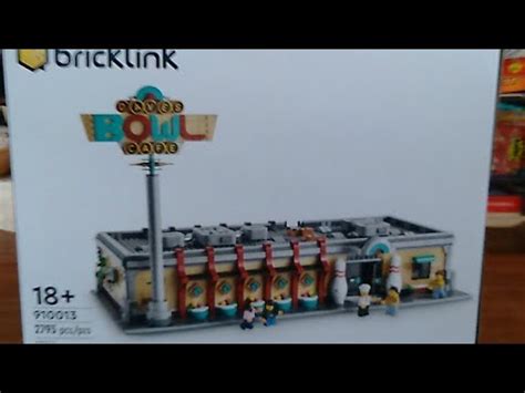 Lego Bricklink Retro Bowling Alley Review Youtube