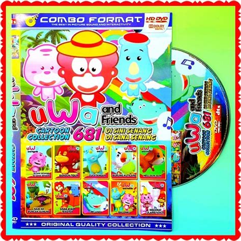 Jual KASET DVD FILM ANAK ANAK KARTUN UWA AND FRIENDS Di Lapak Hemat