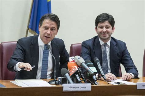 Giuseppe Conte Roberto Speranza Dago Fotogallery