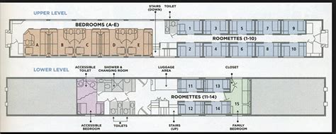 Amtrak Train Floor Plans