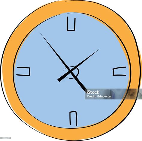 Jam Tangan Digambar Sketsa Ikon Vektor Ilustrasi Stok Unduh Gambar