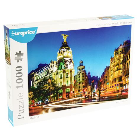 Puzzle Cities Of The World Madrid Pcs Europrice