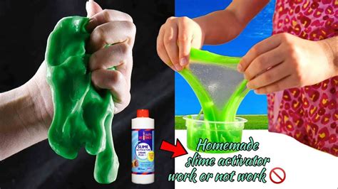 Making Slime Activator At Home Will It Work Or Not Work 🚫 How To Make Slime Activator At