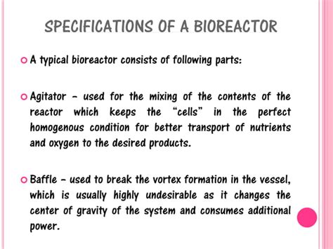 Bioreactors Or Fermenters Ppt