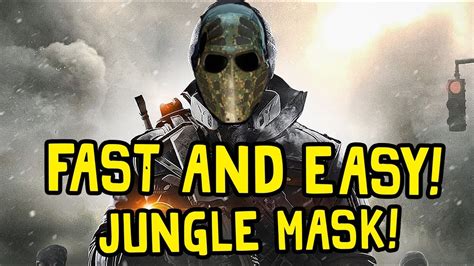 Fastest Jungle Mask Farming Method How To Get It Fast The Division