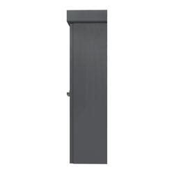 MagickWoods Windsor 40 1 2 W X 28 H Graphite Gray Medicine Cabinet At