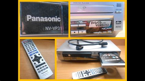 Panasonic Nv Vp Combi Combo Vhs Dvd Player Remote Fully Working