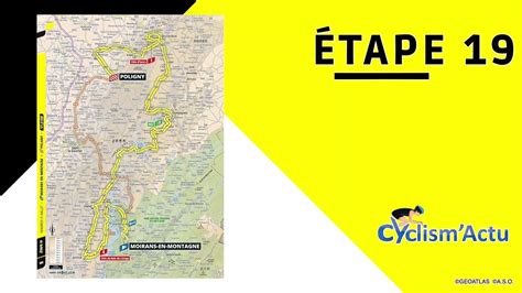 Tour De France 2023 La 19e étape Du 110e Tour De France Parcours Et