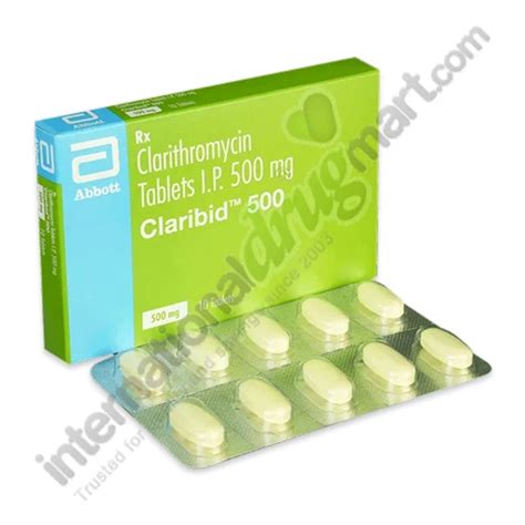 Buy Clarithromycin 500mg Tablets Online Idm