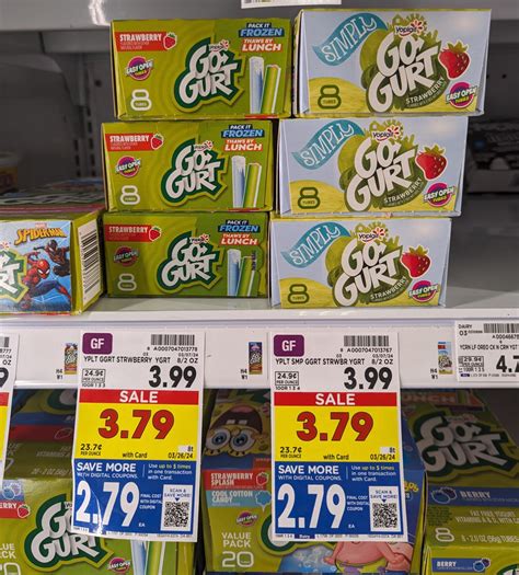 Yoplait Go Gurt Pack Just At Kroger Iheartkroger