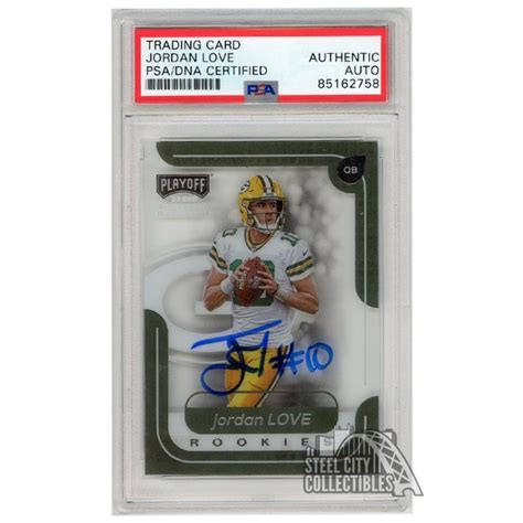 Jordan Love Panini Chronicles Playoff Momentum Autograph Rookie