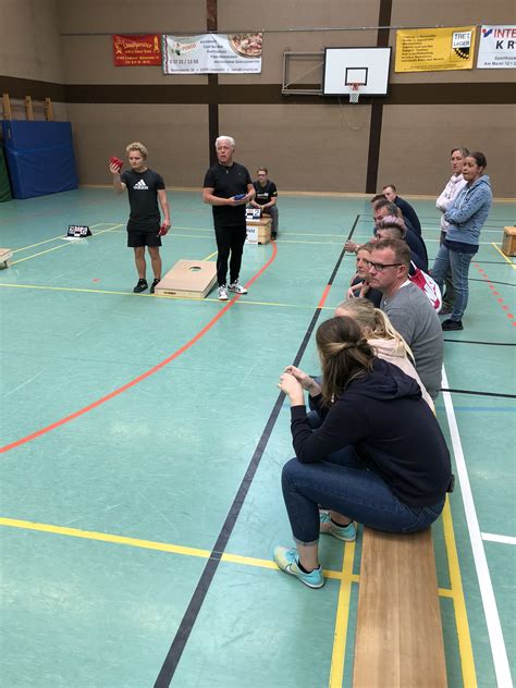 Sportverein Tus Jahn Lindhorst Tolles Cornhole Turnier In Lindhorst