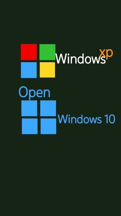 Windows Xp Vs Windows 10 Windowsxp Windows Windows10 Youtube