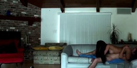 Brunette Riding Black Lover On Hidden Camera Tnaflix