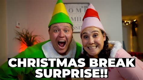 CHRISTMAS ELF SURPRISE Buddy The Elf Surprise For Christmas Break