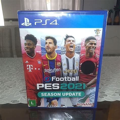 Pes 2021 Ps4 Mídia Física Original Lacrado Shopee Brasil