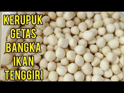 Cara Membuat Kerupuk Getas Bangka Ikan Tenggiri Kerupuk Amplang