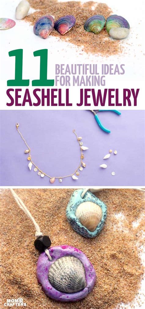 DIY Seashell Jewelry - Bracelets, Earrnings, and Necklaces!